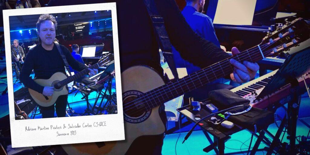 Adriano Martino Pratesi - Chitarrista Festival Sanremo 2023