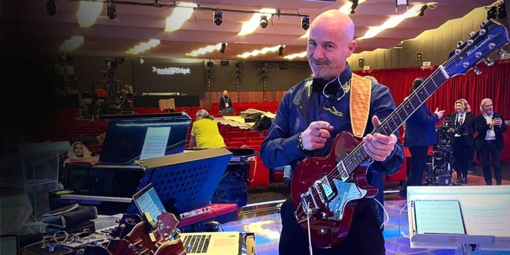 Ruggero Brunetti chitarra elettrica Richwood REG-435-PRD