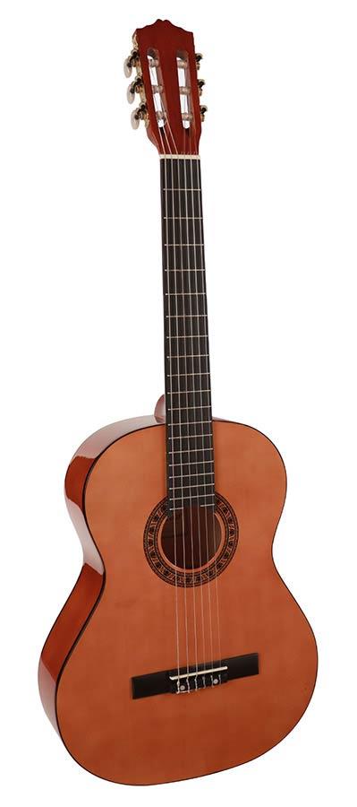 Salvador SC-144 - Chitarra classica 4/4 in tiglio, con truss-rod