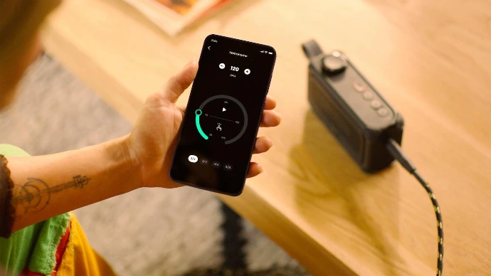Imposta il metronomo sull'app JBL One