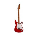 Prodipe Origin Design ST – Chitarra elettrica SSS, rosso bordeaux