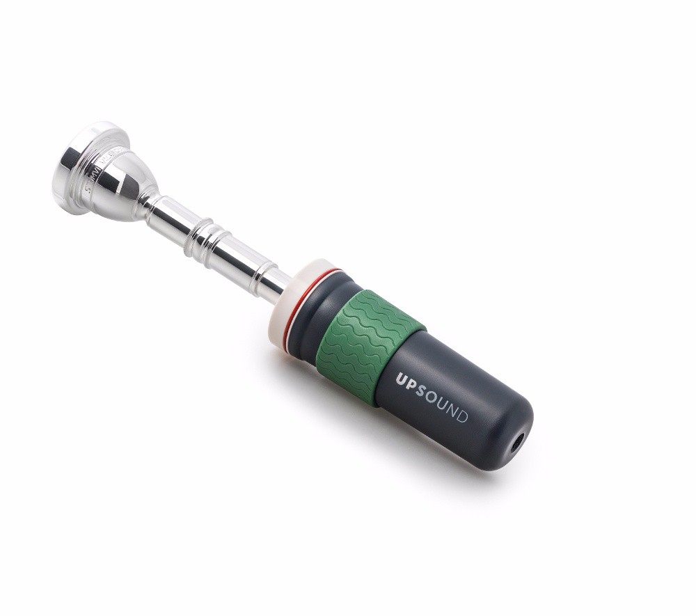 [UP-up6grey] UpSound - Bocchino per trombone a canneggio stretto / tromba barocca (Grigio)